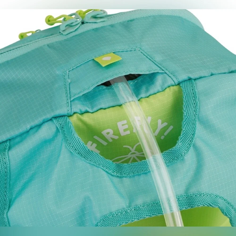 Firefly! Outdoor Gear unisex outdoor camping backpack green. 11”X 4.5” X 16”